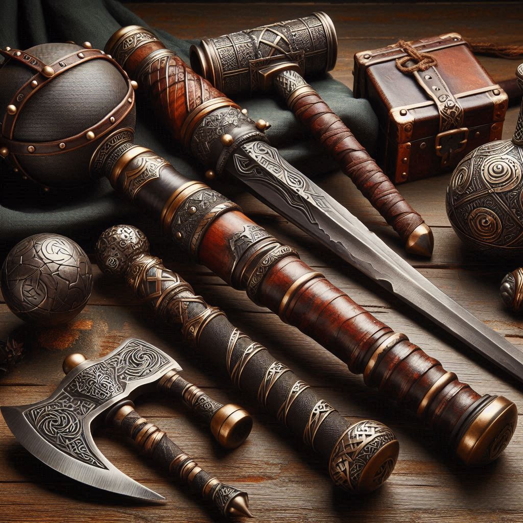 Armi Contundenti del Medioevo: Clava, Mazza, Mazzafrusto e Martello da Guerra
