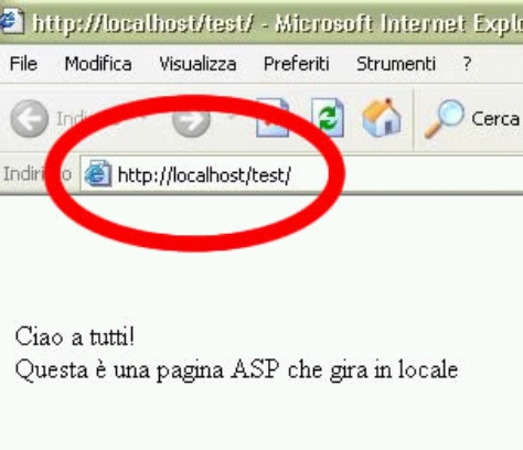 ASP in Locale