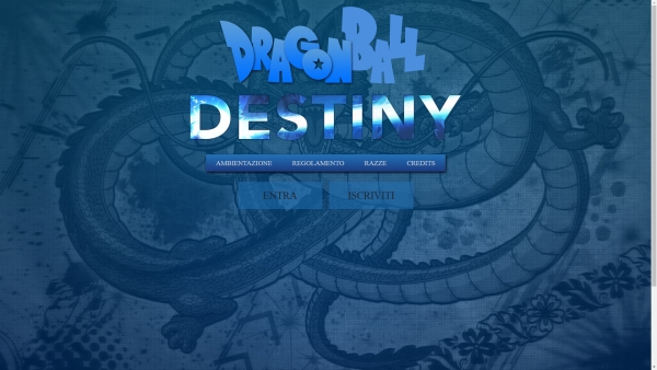 Dragonball Destiny Home Page
