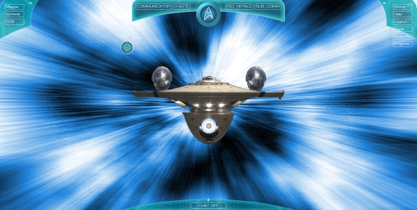 Star Trek Genesis - Nave Federale in Curvatura