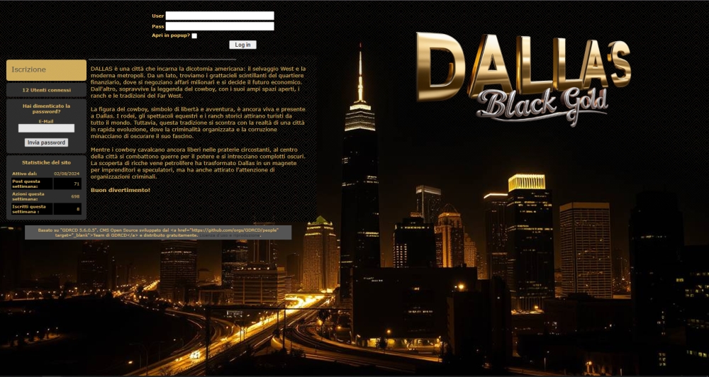 Dallas Black Gold Home Page