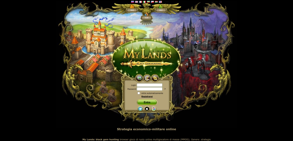 My Lands Browser Game