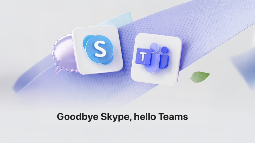 chiude Skype si passa a teams!