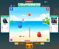 Blobby Online - Screenshot Browser Game