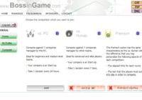 Bossingame Business Game - Screenshot Browser Game