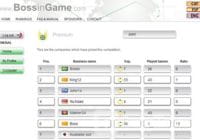 Bossingame Business Game - Screenshot Business e Politica