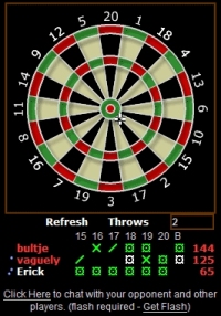 Click Darts - Screenshot Browser Game