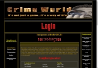 Crime World - Screenshot Browser Game