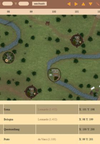 Da Vincis Erbe - Screenshot Browser Game