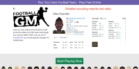 Football GM - Screenshot Browser Game