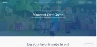 Minecraft Card Game - Screenshot Card Game