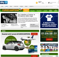 Sky Eurocampioni - Screenshot Calcio