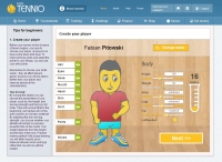 Tennio - Screenshot Browser Game