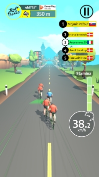 Tour de France Cycling Legends - Screenshot Play by Mobile