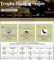 Trophy Hunting Online - Screenshot Browser Game