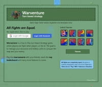 Warventure - Screenshot Browser Game