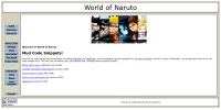 World of Naruto - Screenshot Naruto