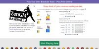 ZenGM Baseball - Screenshot Browser Game
