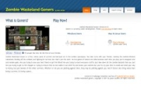 Zombie Wasteland Goners - Screenshot Browser Game