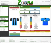 ZoonaCalcio - Manager - Screenshot Browser Game